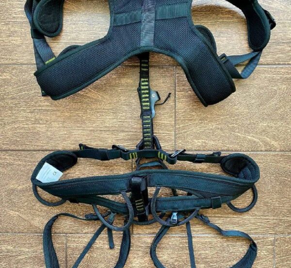 Тактическая страховочная привязь с кролем FULL BODY HARNES «SPORT PRO» аналог Kong Target pro