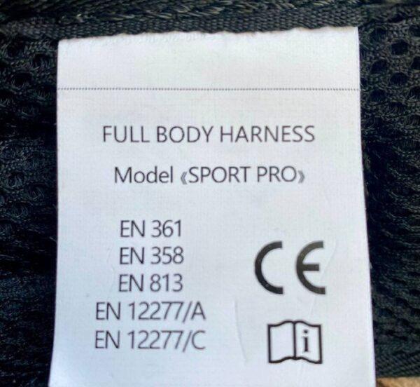 Тактическая страховочная привязь с кролем FULL BODY HARNES «SPORT PRO» аналог Kong Target pro