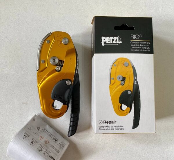 Спусковое устройство PETZL RIG REPAIR 2026г со сменным штуцером