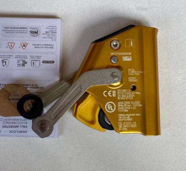 Страховочное устройство PETZL ASAP LOCK NEW 2026
