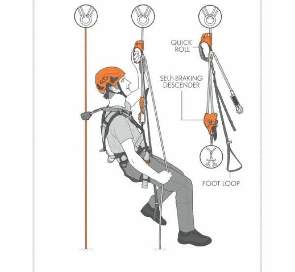 Жумар Climbing Technology Quick Roll правый